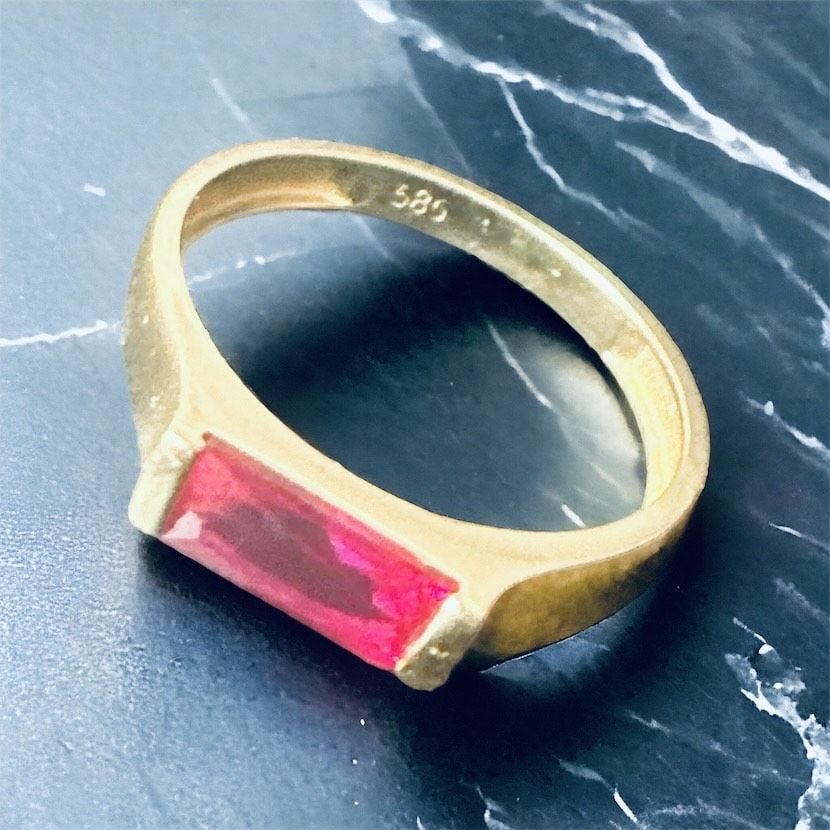 Renkli Taşlı Yüzük