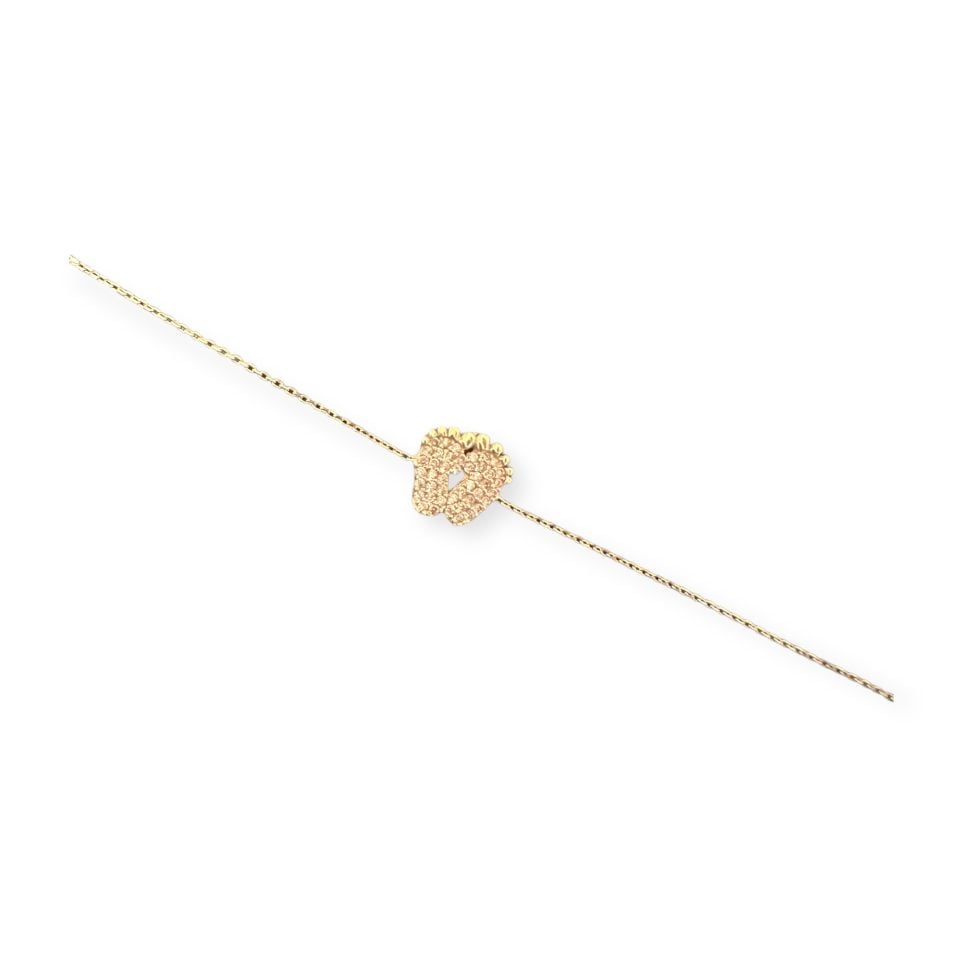 Bebek Ayaklı Anne Bilekliği