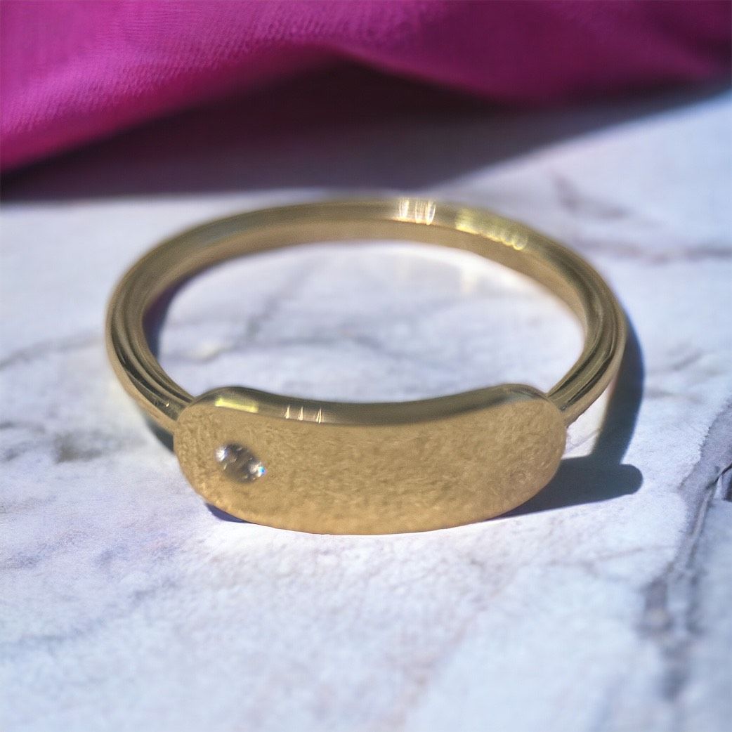 Tasarım Plaka Yüzük