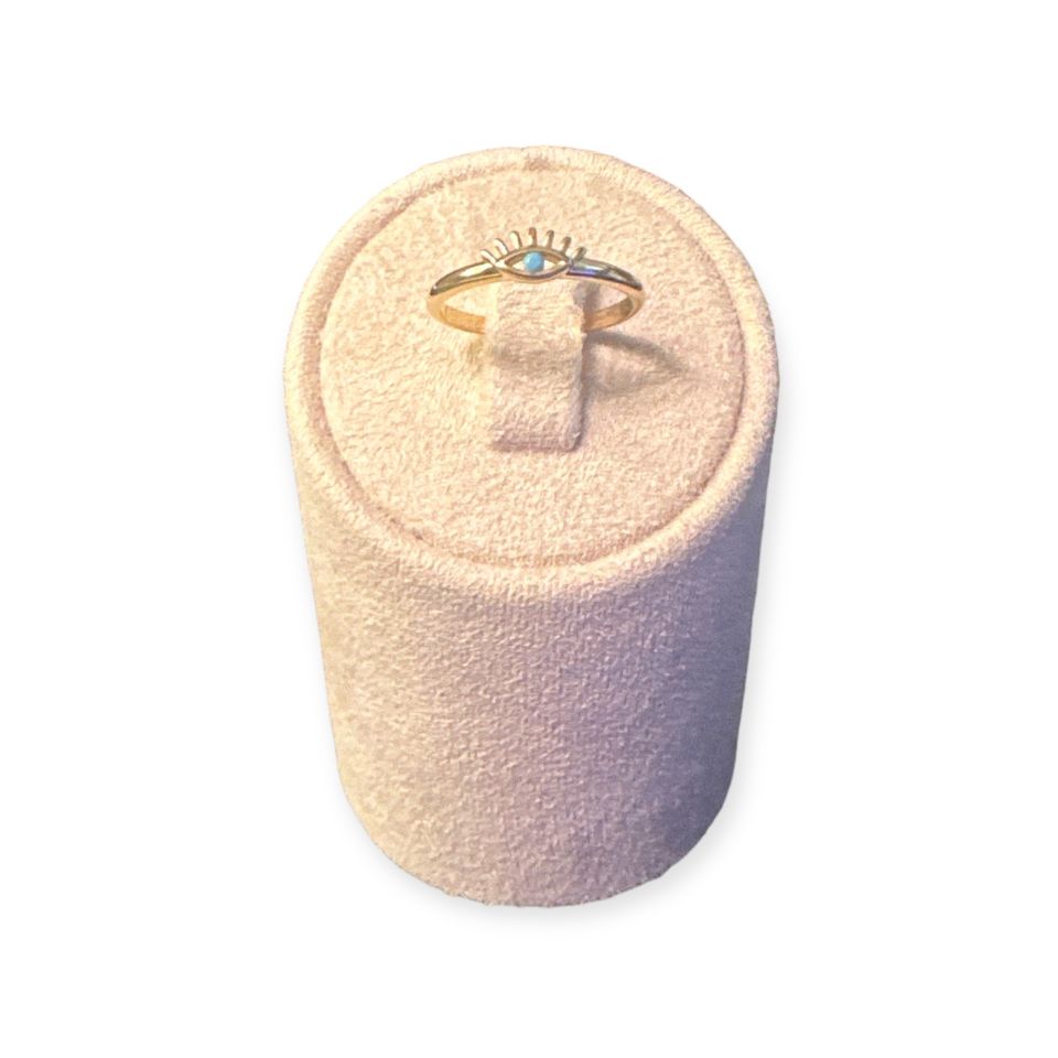 Gözlü Minimal Yüzük