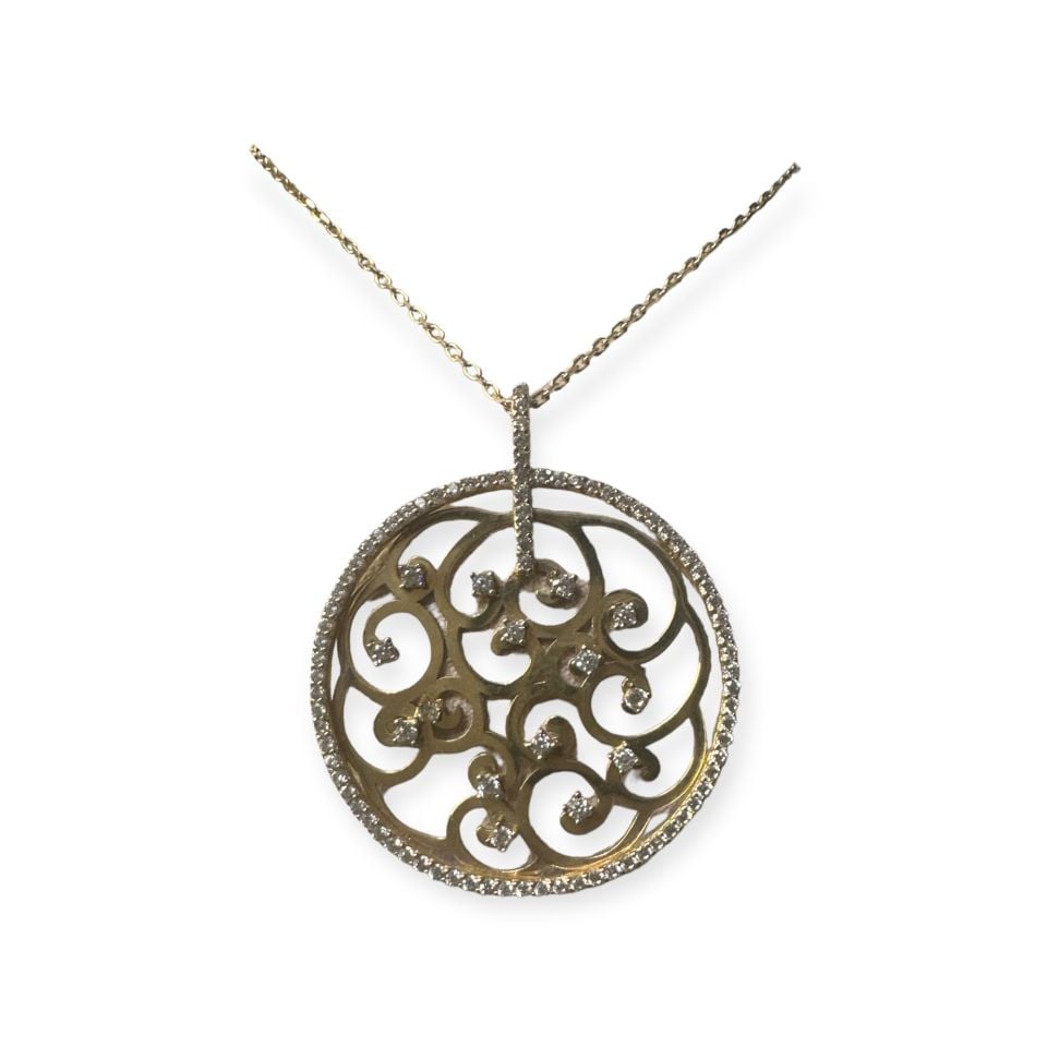 Motifli Fantezi Kolye