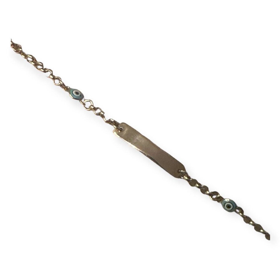 Göz Boncuklu Çocuk Künyesi