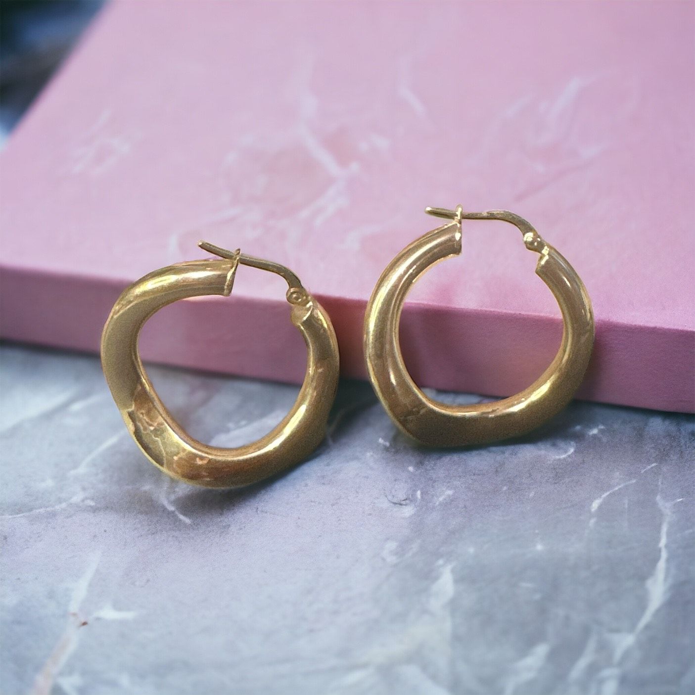 Yassı Tasarım Küpe