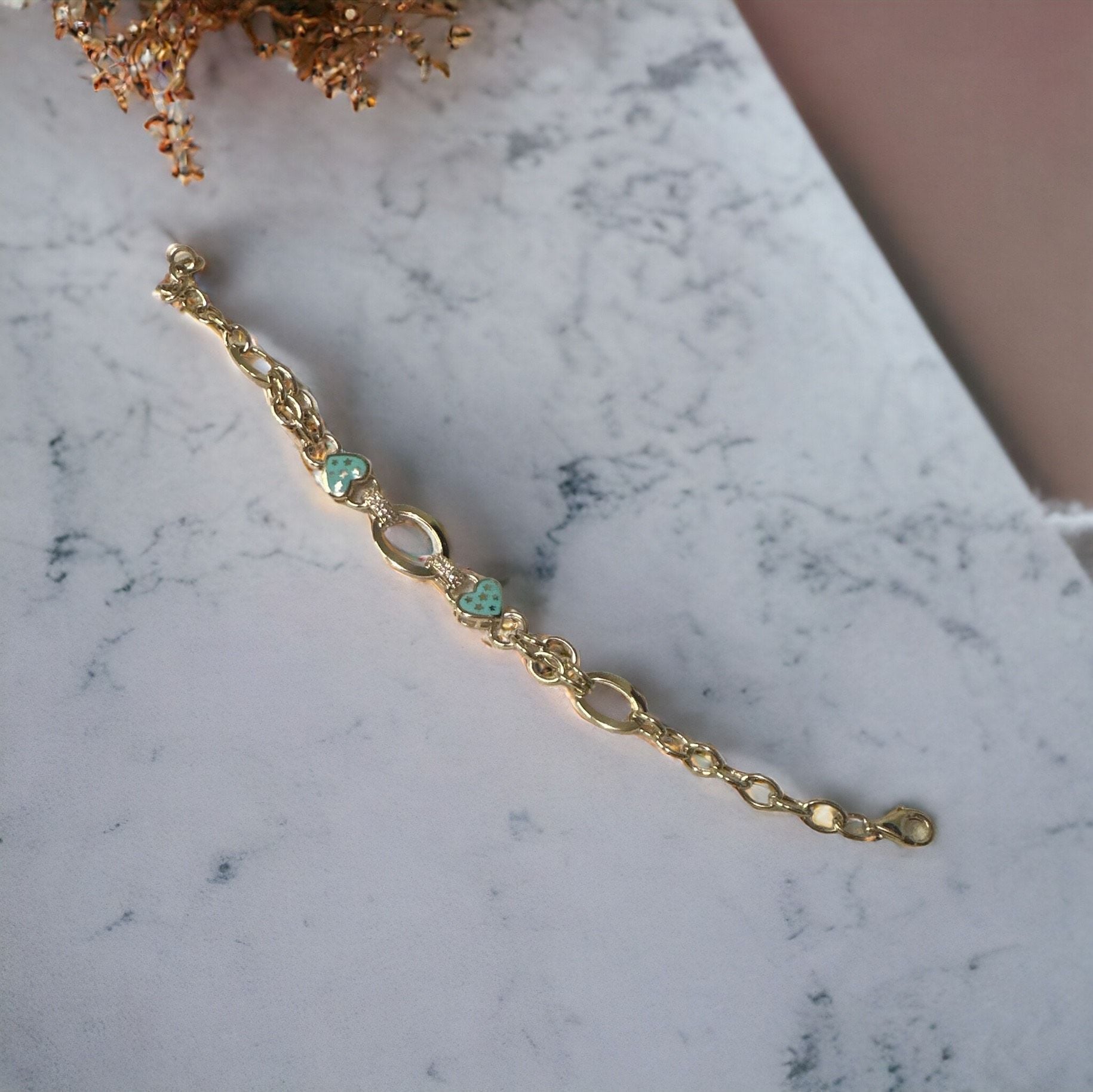 Mineli Kalpli Tasarım Bileklik