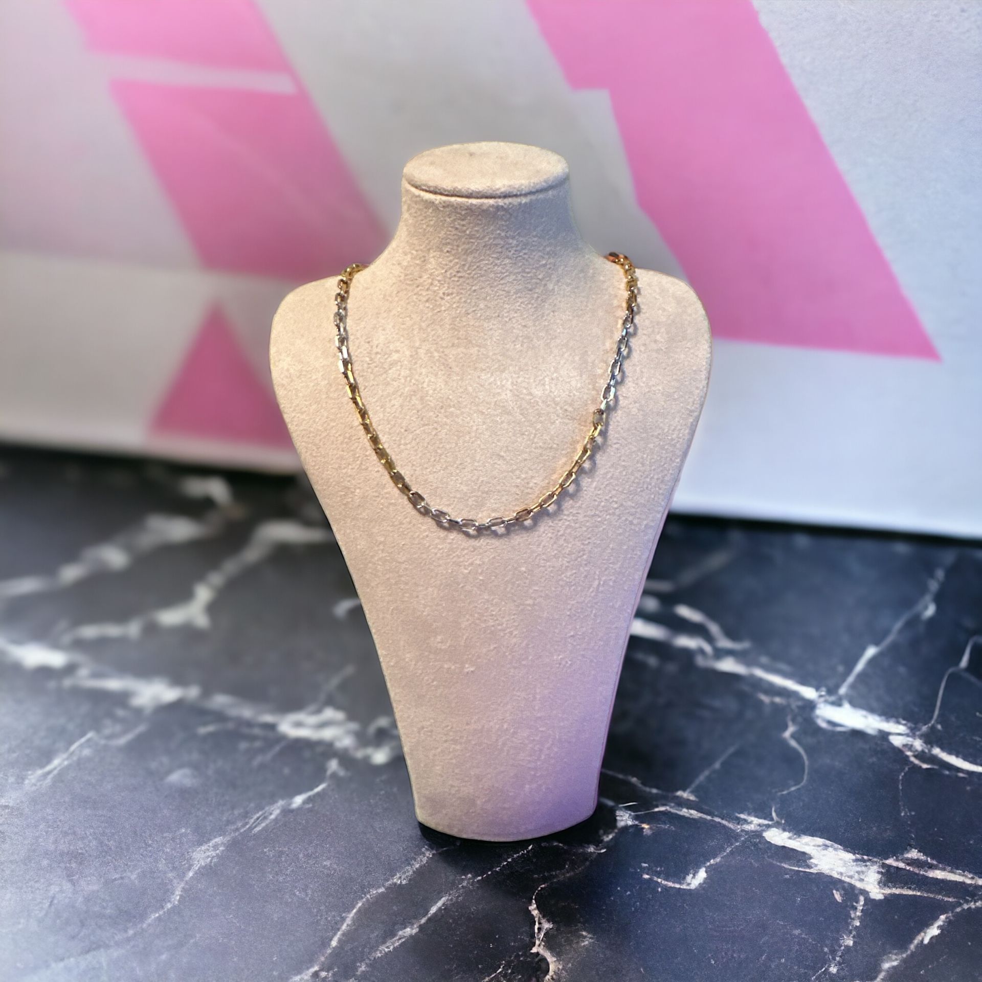 İki Renkli Tasarım Zincir